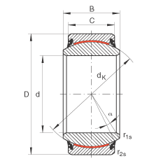 P(gun)(ji)S GE110-UK-2RS, (j) DIN ISO 12 240-1 (bio)(zhn), Soɂ(c)ܷ