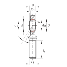US GAL50-UK-2RS, (j) DIN ISO 12 240-4 ˜ݼySoɂ(c)ܷ