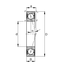 SS B7201-C-2RSD-T-P4S, {(dio)(ji)Ɍb|  = 15ɂ(c)ܷǽ|Ӈ