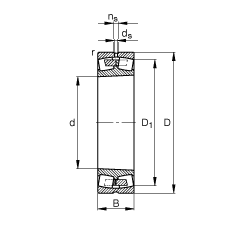 {(dio)ĝLS 23140-B-K-MB, (j) DIN 635-2 (bio)(zhn)Ҫߴ, FF 1:12